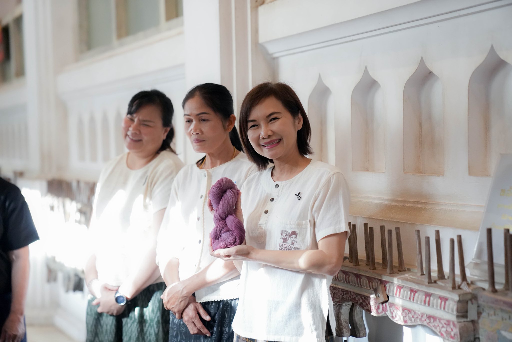 วันศุกร์ที่ 26 ธันวาคม 2568 สืบสานสีสันแห่งศรัทธาภูมิปัญญาการย้อมผ้าด้วยวิถีธรรมชาติ พัฒนาศักยภาพชุมชนด้วยอัตลักษณ์วัฒนธรรมท้องถิ่นเพื่อความเข้มแข็งอย่างยั่งยืน Flagship Project