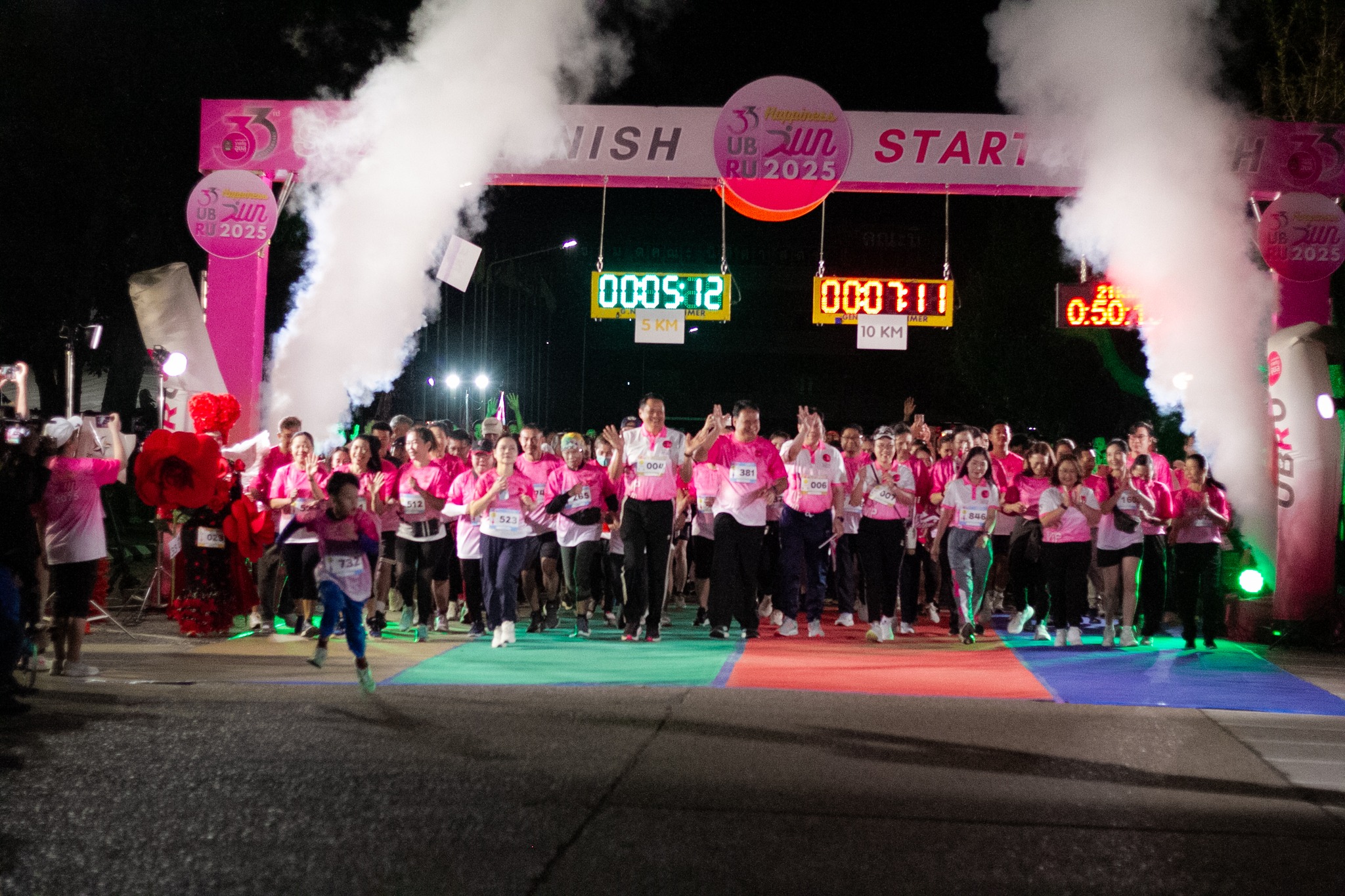 วันพุธที่ 12 กุมภาพันธ์ 2568 วันราชภัฏ UBRU Happiness Run 2025 ณ สนามกีฬา UBRU Happiness Stadium 