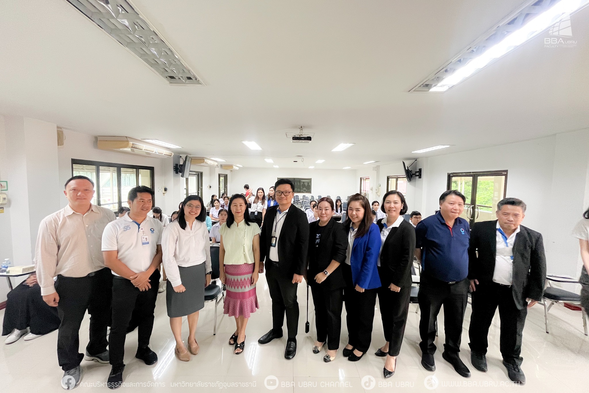 11 ก.ย. 67 ณ ห้อง 15-308 อาคารเรียน 15 คณะบริหารธุรกิจและการจัดการ มหาวิทยาลัยราชภัฏอุบลราชธานี ฉลาดเก็บฉลาดใช้ กับธนาคารทิสโก้