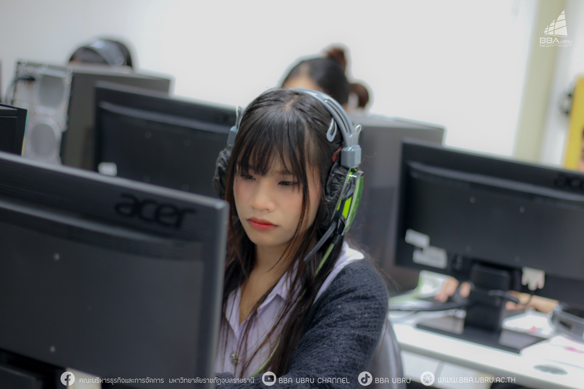 9 ก.ย. 67 ณ สำนักวิทยบริการและเทคโนโลยีสารสนเทศ มหาวิทยาลัยราชภัฏอุบลราชธานี การทดสอบวัดระดับความสามารถทางด้านภาษาอังกฤษ Common European Framework of Reference for Languages (CEFR) ให้กับนักศึกษาชั้นปีที่ 4