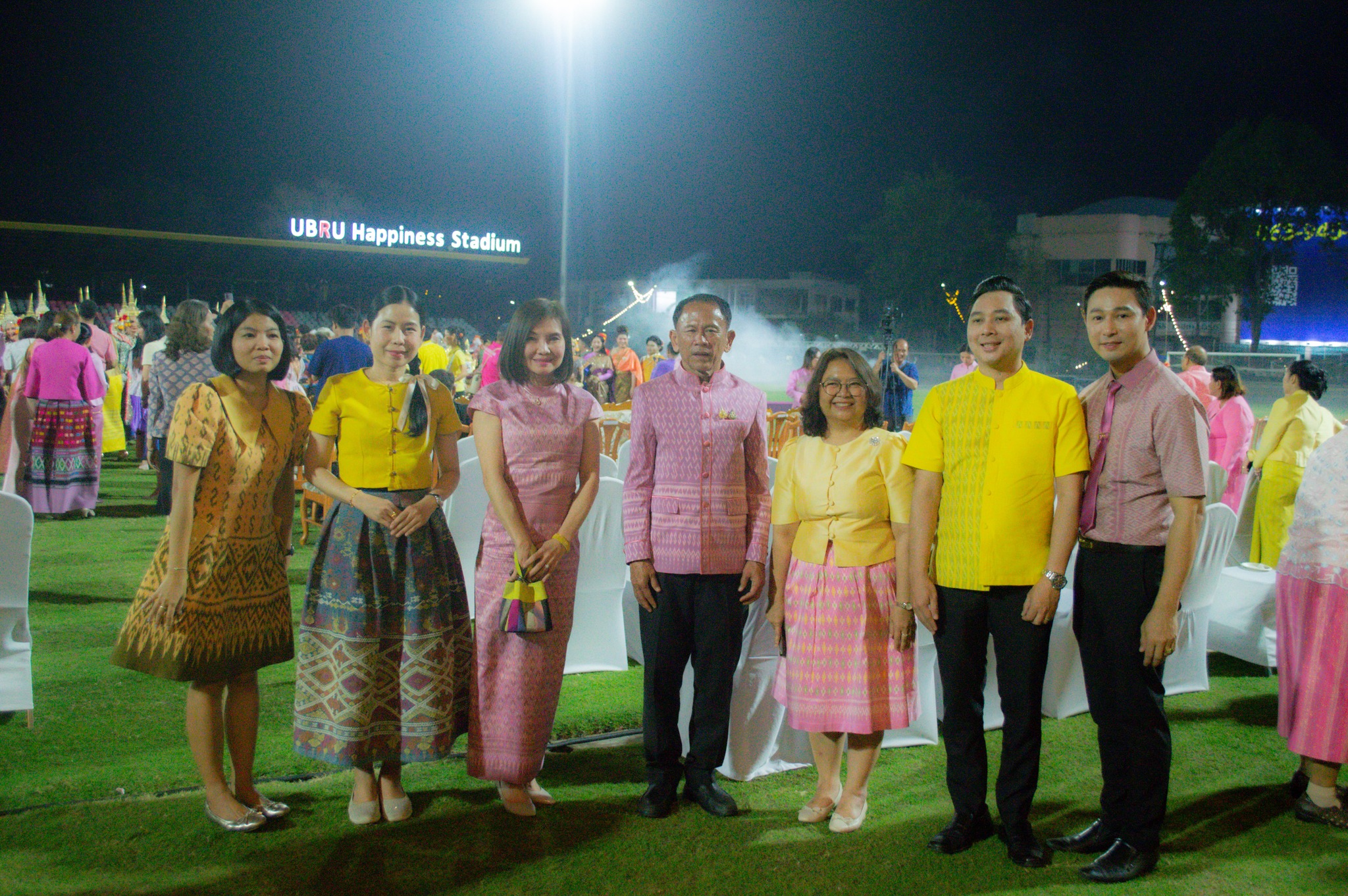 วันที่ 14 ก.พ. 68 ร่วมงานการแสดงโขนเฉลิมพระเกียรติ เนื่องในโอกาสครบรอบ 33 ปี พระราชทานนาม ราชภัฏ ณ สนามกีฬา UBRU Happiness Stadium