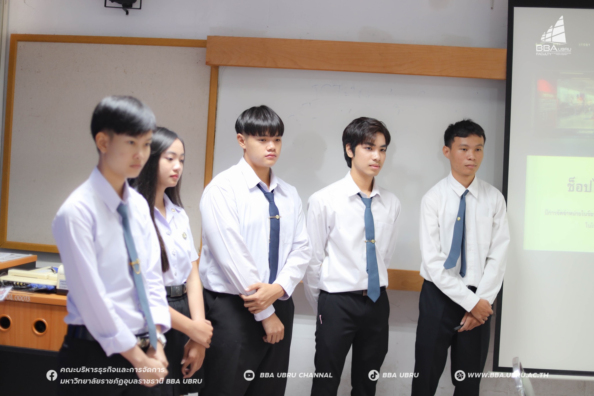 7 ต.ค. 67 Show case วิชา หลักการตลาด คณะบริหารธุรกิจและการจัดการ มหาวิทยาลัยราชภัฏอุบลราชธานี