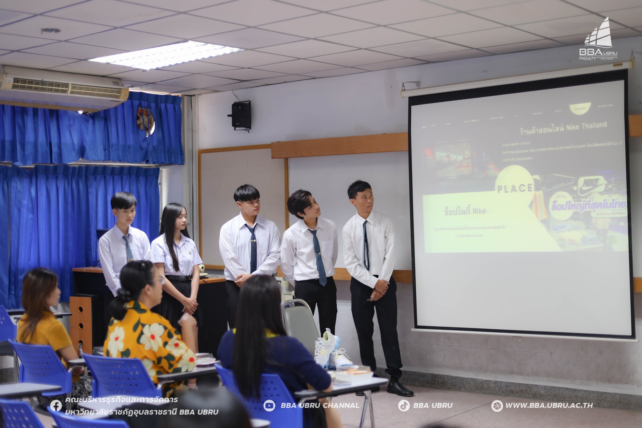 7 ต.ค. 67 Show case วิชา หลักการตลาด คณะบริหารธุรกิจและการจัดการ มหาวิทยาลัยราชภัฏอุบลราชธานี