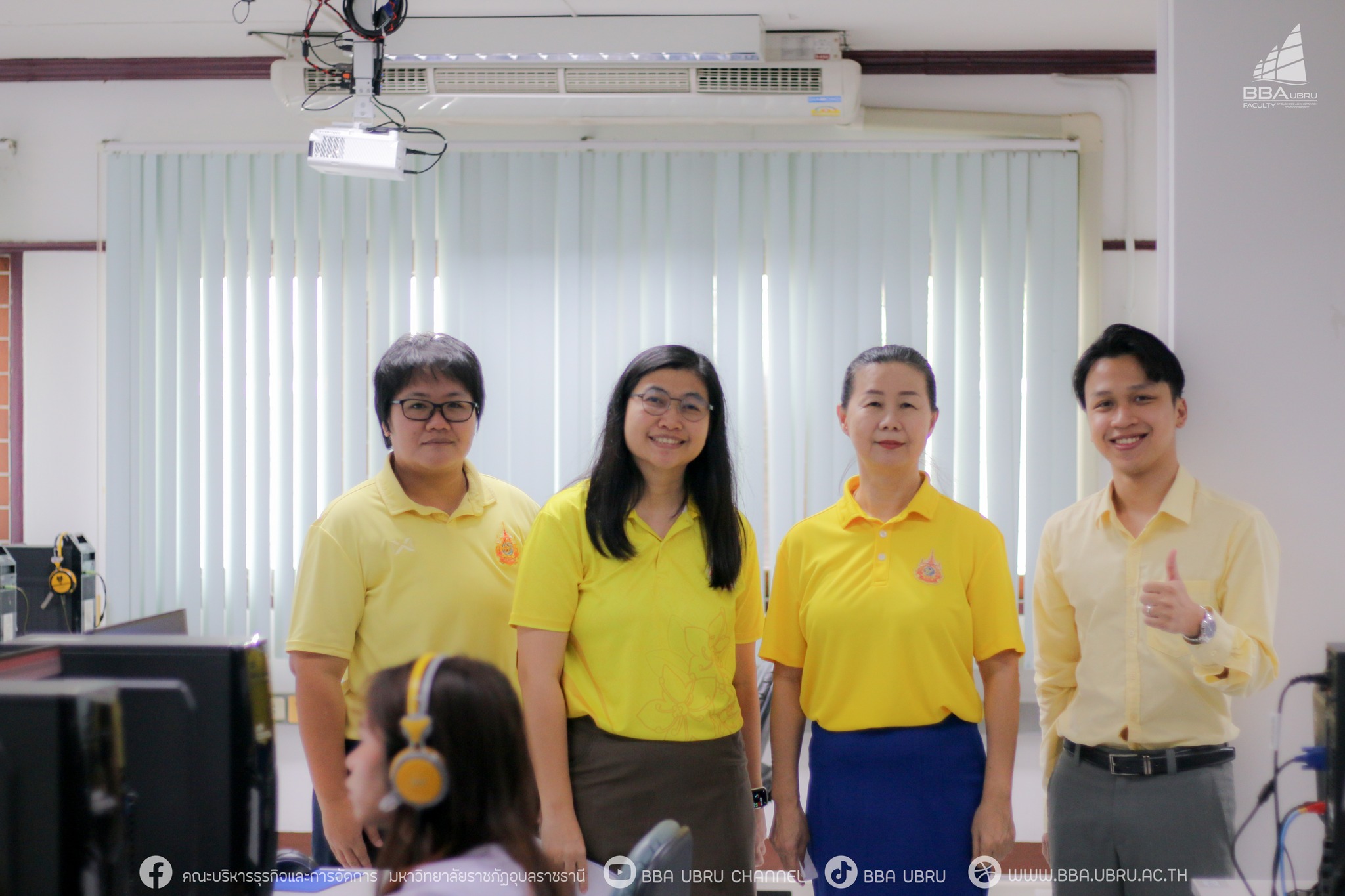 9 ก.ย. 67 ณ สำนักวิทยบริการและเทคโนโลยีสารสนเทศ มหาวิทยาลัยราชภัฏอุบลราชธานี การทดสอบวัดระดับความสามารถทางด้านภาษาอังกฤษ Common European Framework of Reference for Languages (CEFR) ให้กับนักศึกษาชั้นปีที่ 4