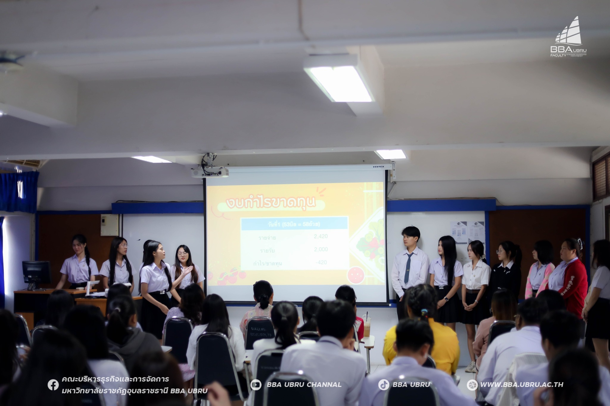 8 ต.ค. 67 Show case วิชา การตลาดสำหรับผู้ประกอบการ คณะบริหารธุรกิจและการจัดการ มหาวิทยาลัยราชภัฏอุบลราชธานี