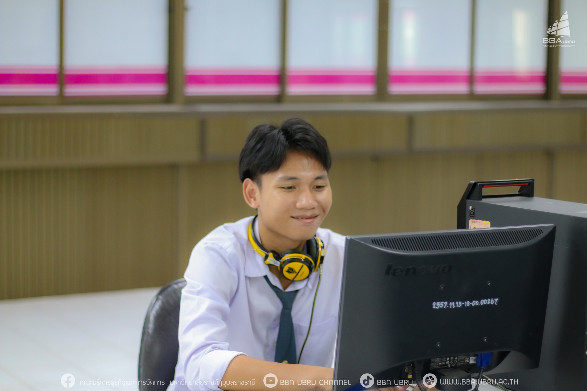 9 ก.ย. 67 ณ สำนักวิทยบริการและเทคโนโลยีสารสนเทศ มหาวิทยาลัยราชภัฏอุบลราชธานี การทดสอบวัดระดับความสามารถทางด้านภาษาอังกฤษ Common European Framework of Reference for Languages (CEFR) ให้กับนักศึกษาชั้นปีที่ 4