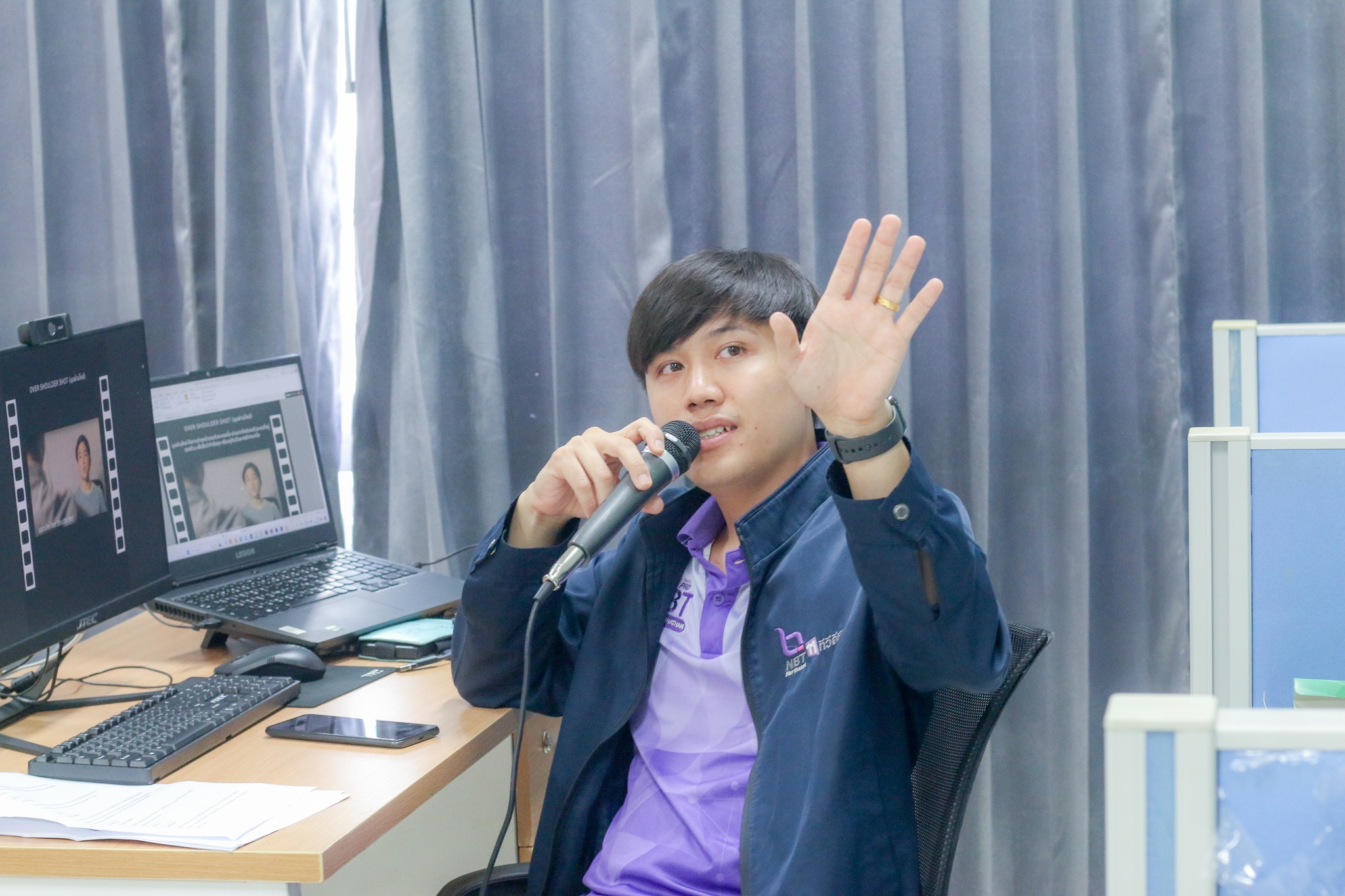 4 ก.ย. 67ณ ห้องปฏิบัติการทักษะทางภาษา คณะบริหารธุรกิจและการจัดการ มหาวิทยาลัยราชภัฏอุบลราชธานี การอบรมเชิงปฏิบัติการโปรแกรมตัดต่อวิดีโอ Adobe Premiere Pro และการประกวดตัดต่อคลิปสร้างสรรค์สำหรับนักเรียนนักศึกษา (DAY 1) ?บริหารธุรกิจวิชาการ? ครั้งที่ 10 (