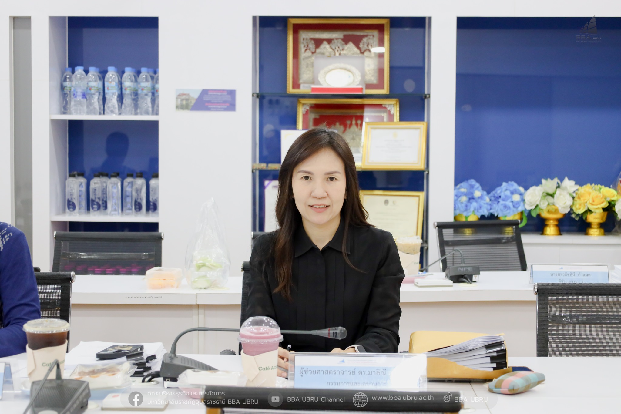 วันที่ 10 มีนาคม 2569  ประชุมให้ข้อเสนอแนะรายงานความก้าวหน้างานวิจัย 3 บท