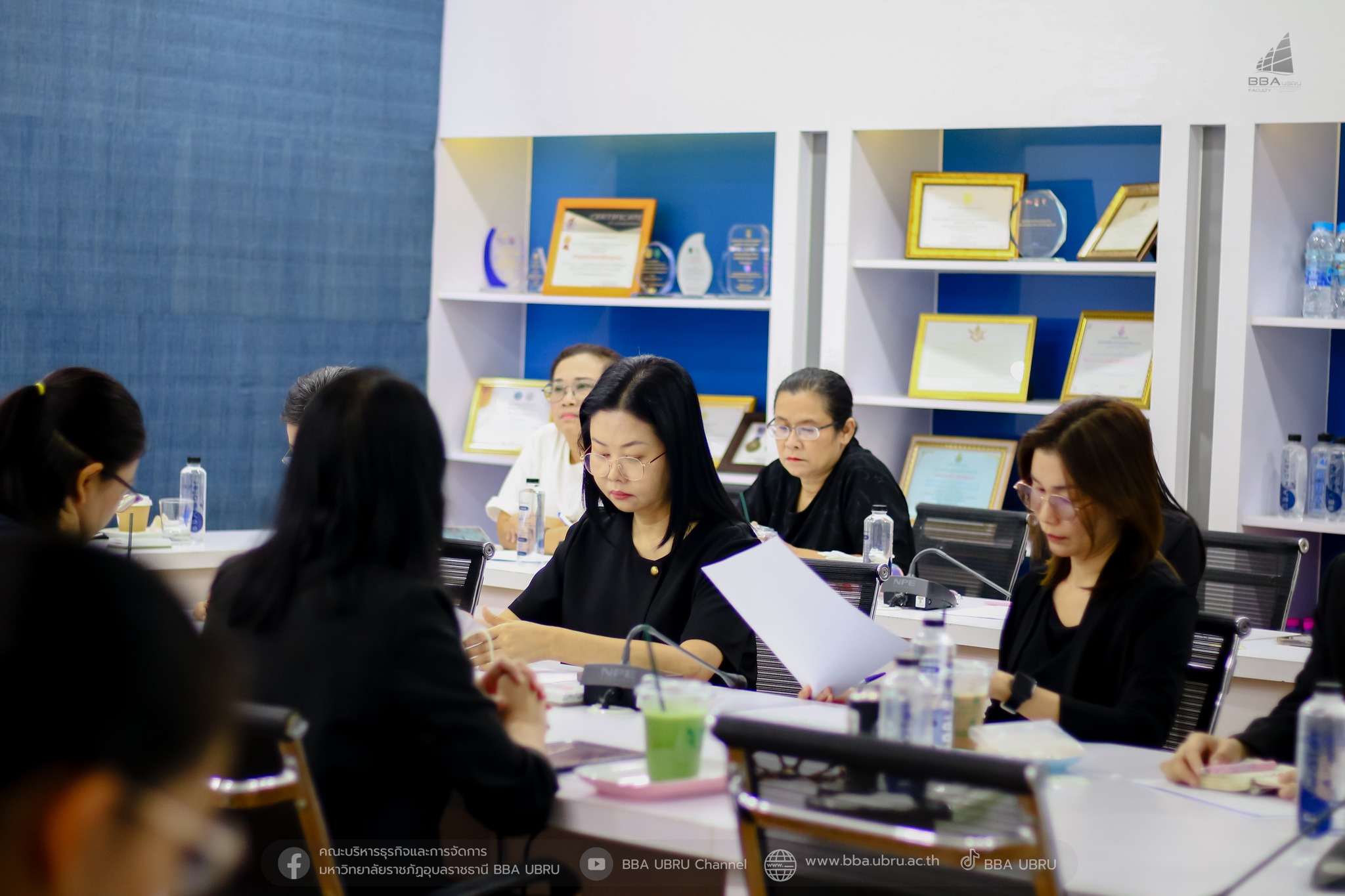 วันที่ 24 ก.พ. 69 คณะบริหารธุรกิจและการจัดการ มรภ.อุบลฯ ประชุมคณะกรรมการบริหารคณะฯ
