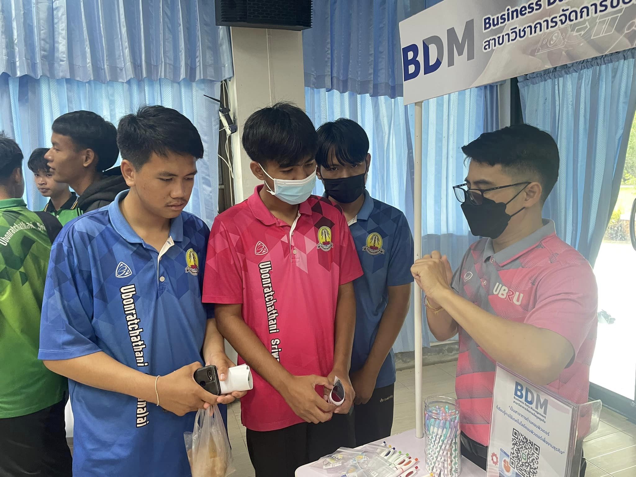#BDMเดินสายทักทายน้องDek67 . โรงเรียนอุบลราชธานีศรีวนาลัย