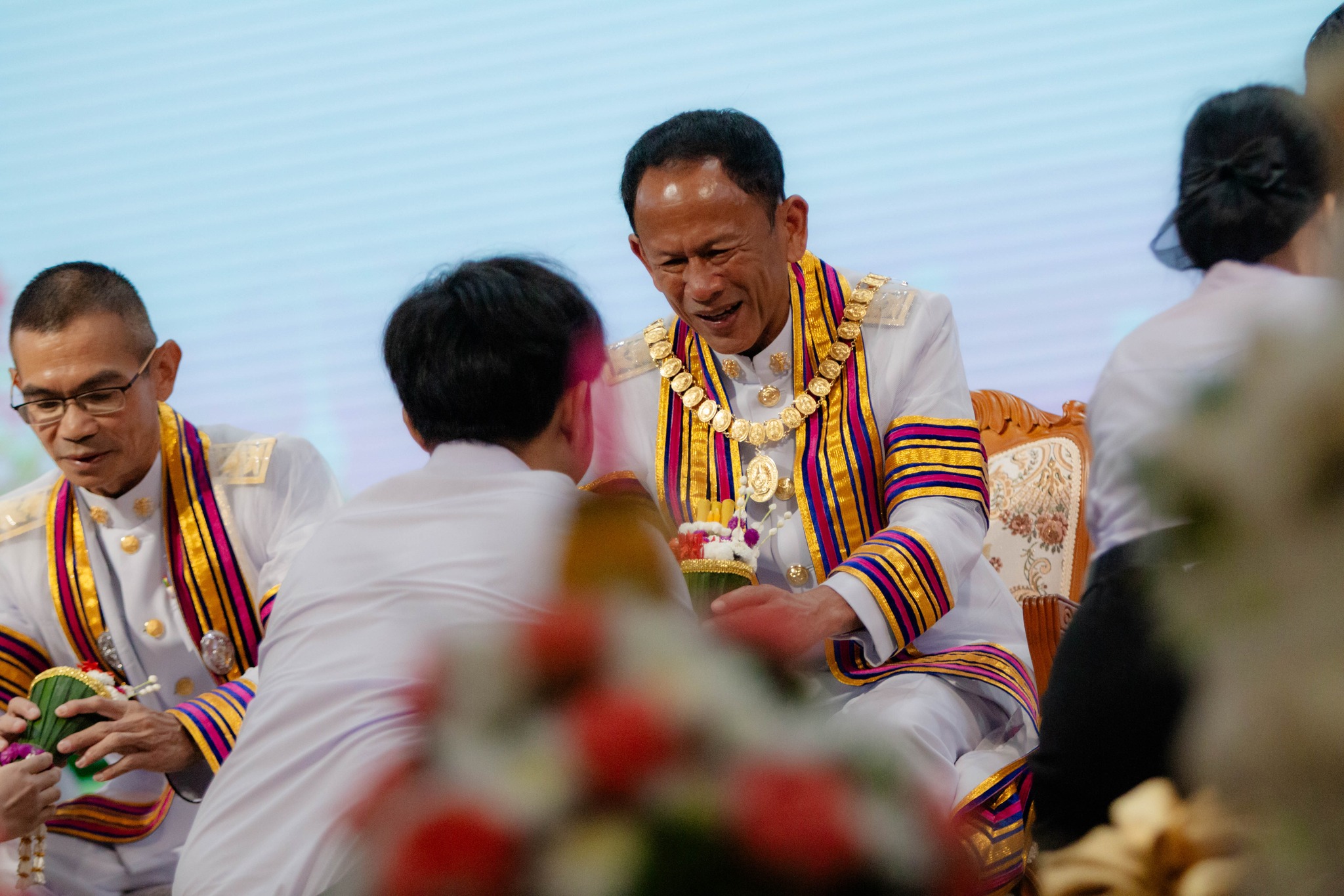 ๑๑ ก.ค. ๒๕๖๗ หอประชุมไพรพะยอม  พิธีไหว้ครู ประจำปีการศึกษา ๒๕๖๗