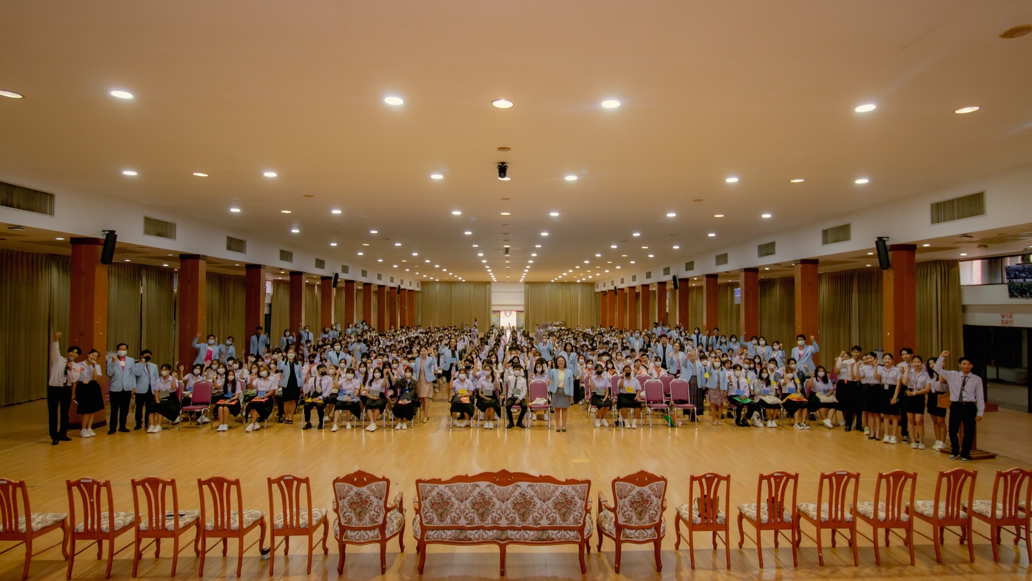 วันที่ 4 ก.ค. 66 ปฐมนิเทศนักศึกษาใหม่ ประจำปีการศึกษา 2566  กิจกรรมสัมพันธ์พี่น้อง BBA